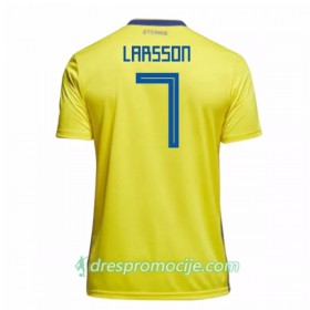 Švedska Dres Larsson 7 Domaći Svjetsko prvenstvo 2018